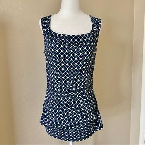 White House Black Market sleeveless blouse